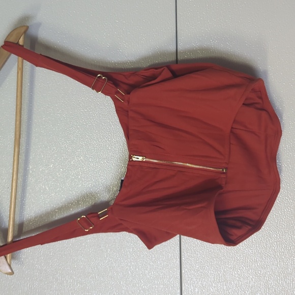 Cropped corset top - Picture 3 of 3